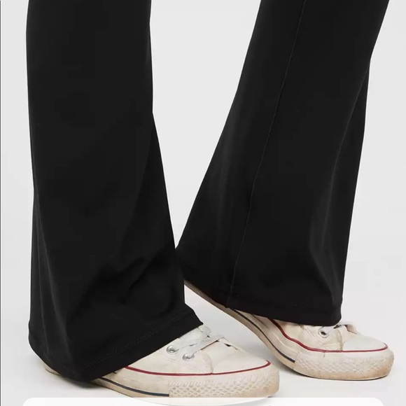aerie crossover flare pants